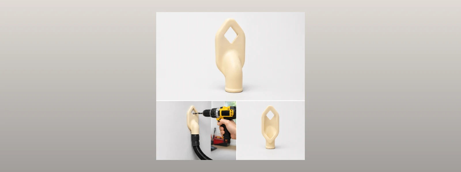 3D baskıyla üretilmiş işlevsel plastik aparat