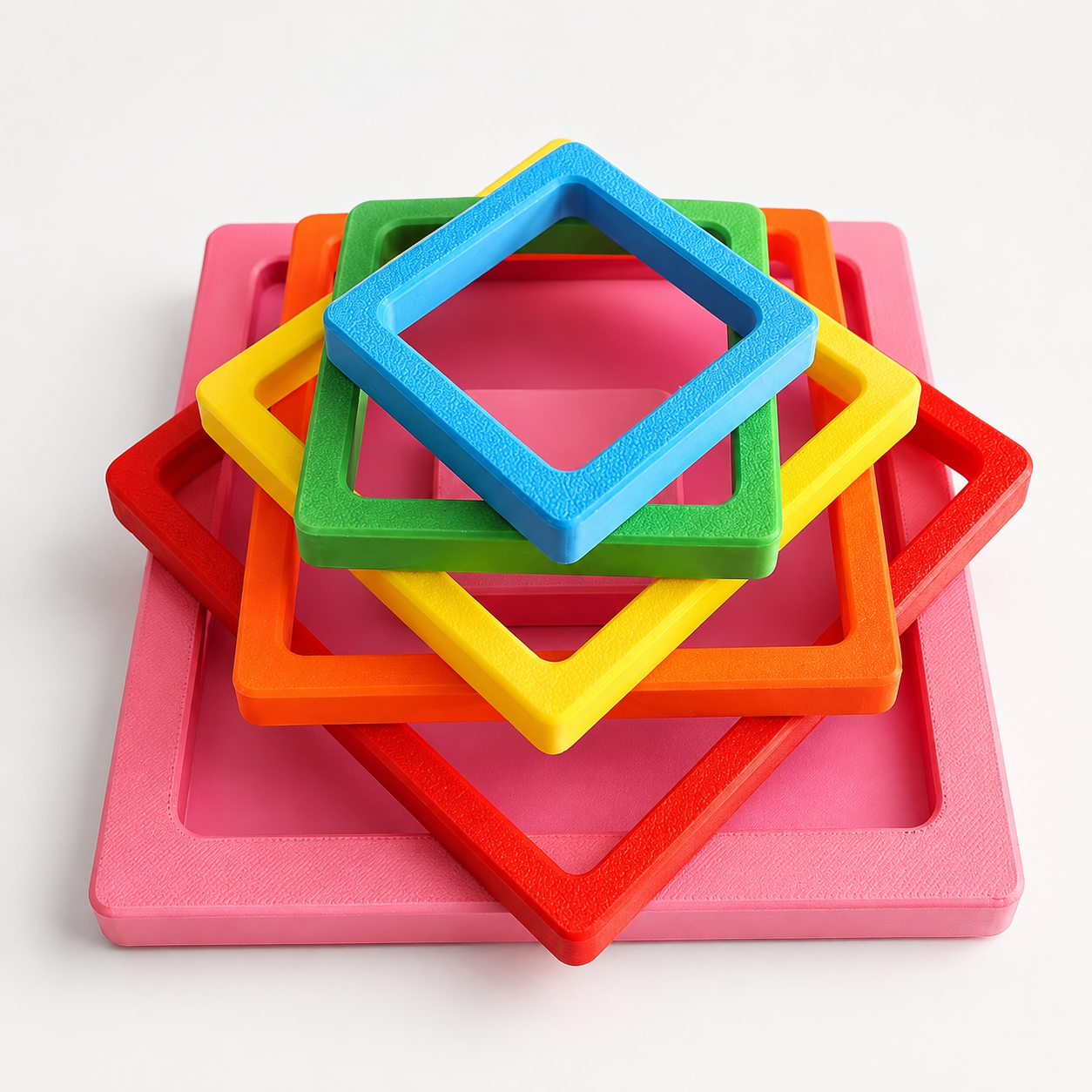 Montessori Geometrik Şekil Eşleştirme Materyali - Eğitici Set