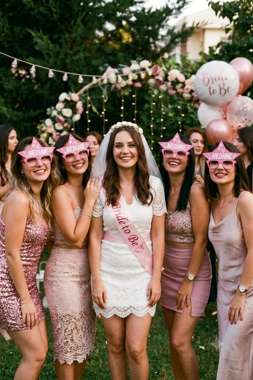 Nedime Gözlüğü Bride To Be Bekarlığa Veda Parti Fotoğraf Aksesuarı