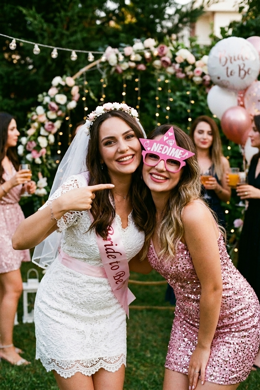 Nedime Gözlüğü Bride To Be Bekarlığa Veda Parti Fotoğraf Aksesuarı