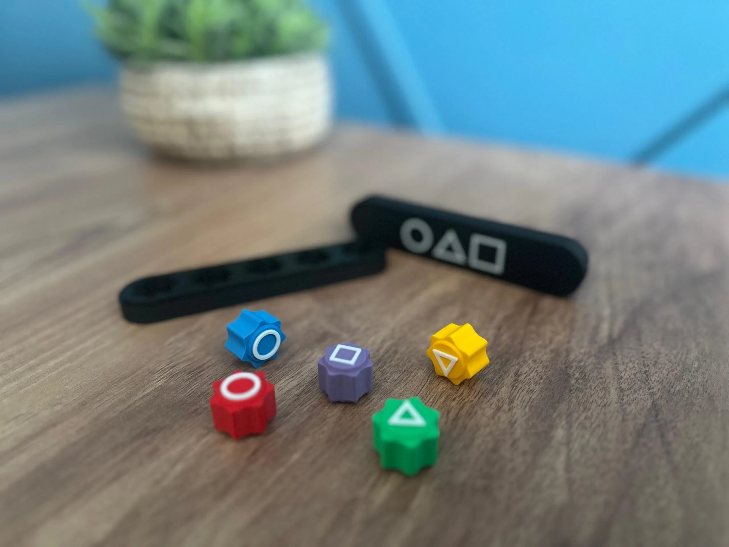 Squid Game Temalı Kutulu Oyun Seti -  Kore Beş Taş Oyunu Gonggi - Görsel 4