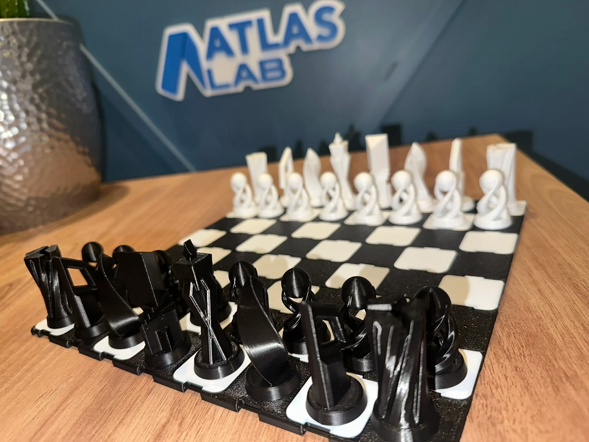 Satranç Seti Rulo Özel Tasarım 3D Baskı Katlanabilir – Şık ve Taşınabilir - Görsel 4