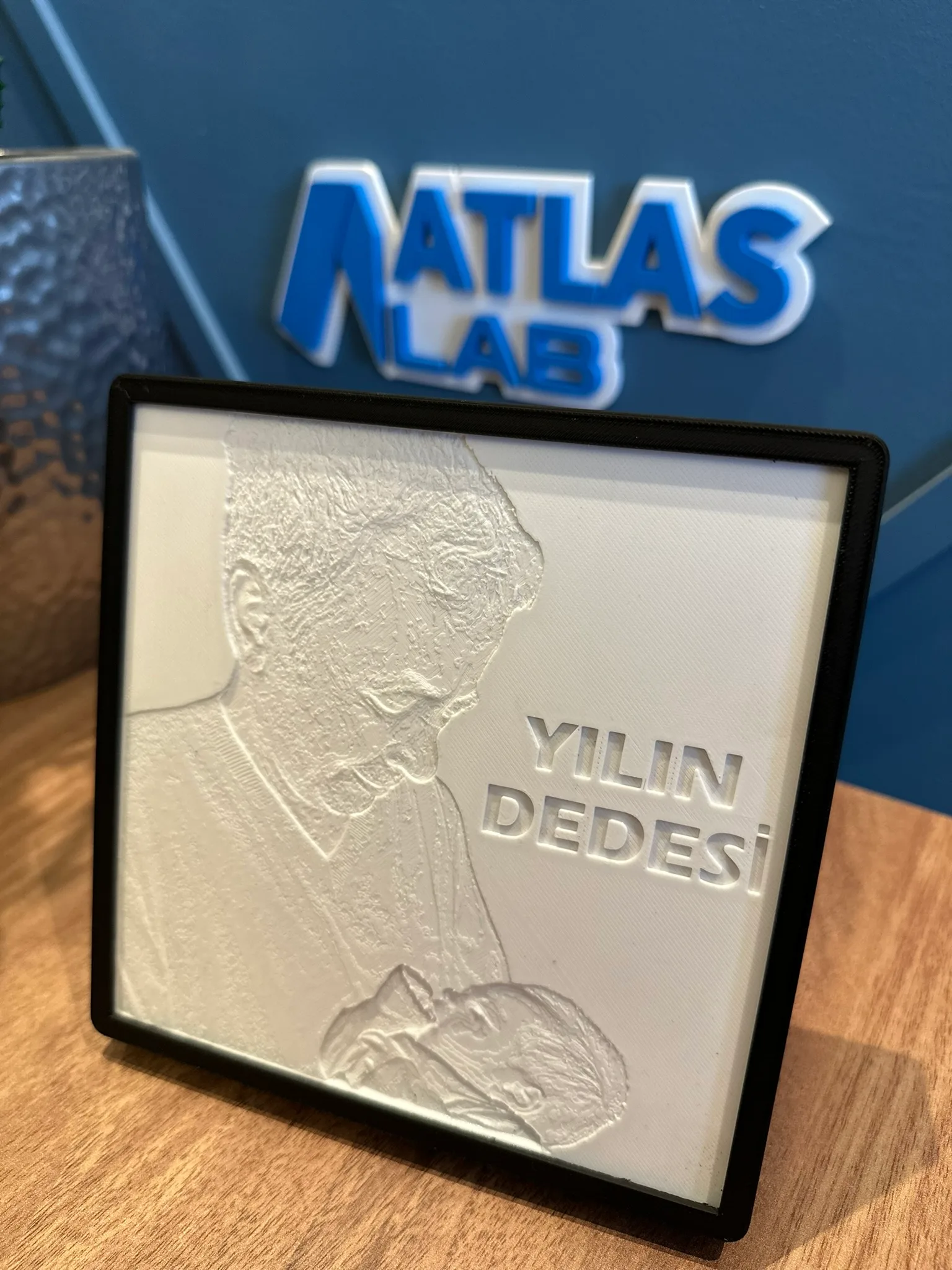 Kişiye Özel 3D Baskılı Işıklı Tablo – Babalar Günü Hediyesi - Özel Tasarım - Görsel 6