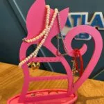 Kedili Takı Küpe Standı – 3D Baskı PLA | Dekoratif ve Şık Organizer