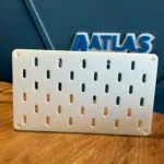 SKADIS Tarzı Pegboard - Modüler Delikli Organizasyon Panosu 14x24 Cm