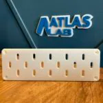 SKADIS Tarzı Pegboard - Modüler Delikli Organizasyon Panosu 8x24 cm