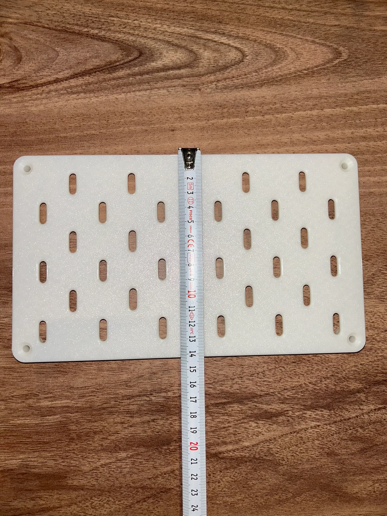 SKADIS Tarzı Pegboard - Modüler Delikli Organizasyon Panosu 14x24 Cm - Görsel 2