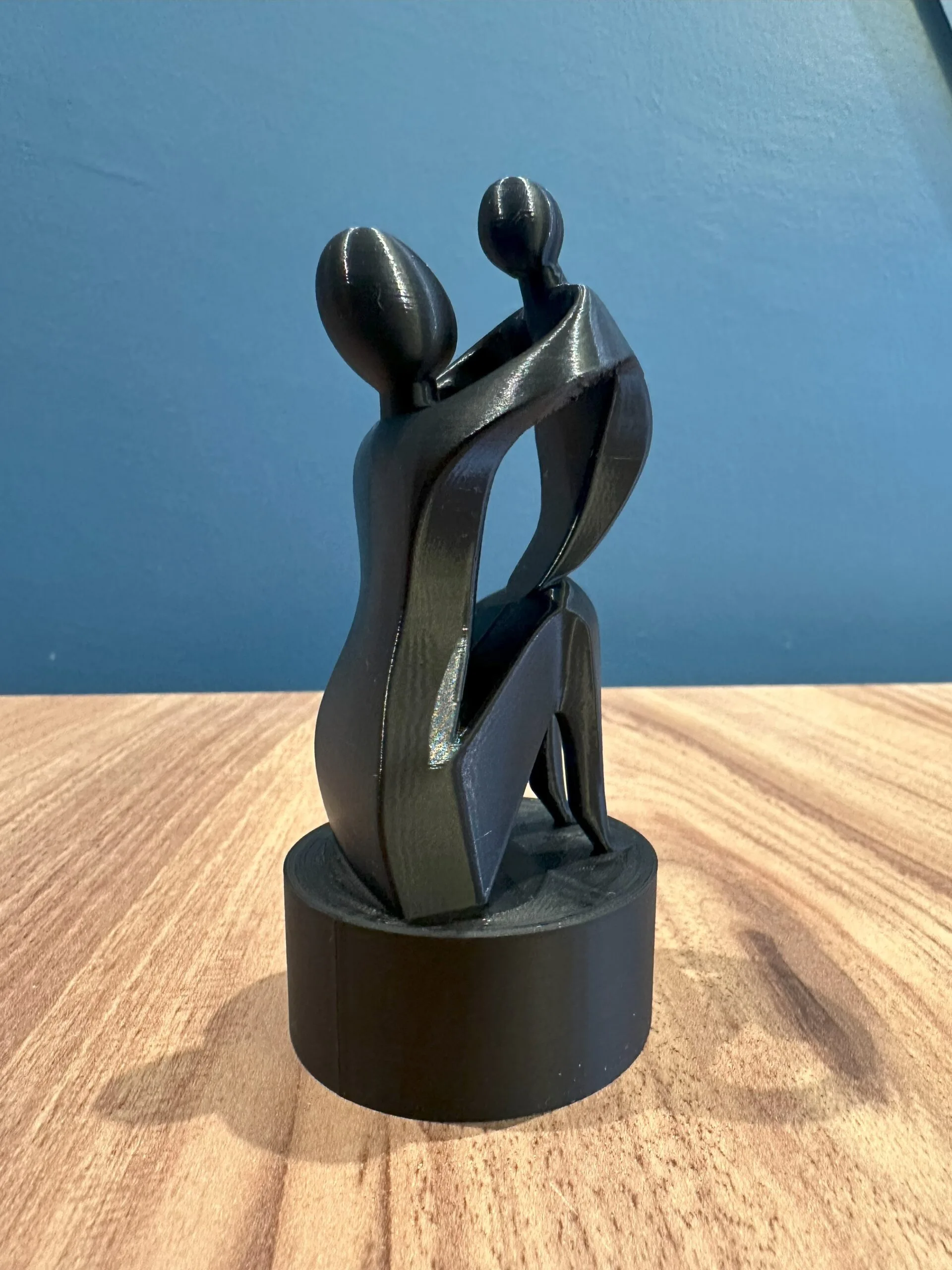 Anne & Bebek Biblo | Anneler Günü Hediyesi | Sevgi ve Bağ Temalı Dekoratif Obje - Görsel 4