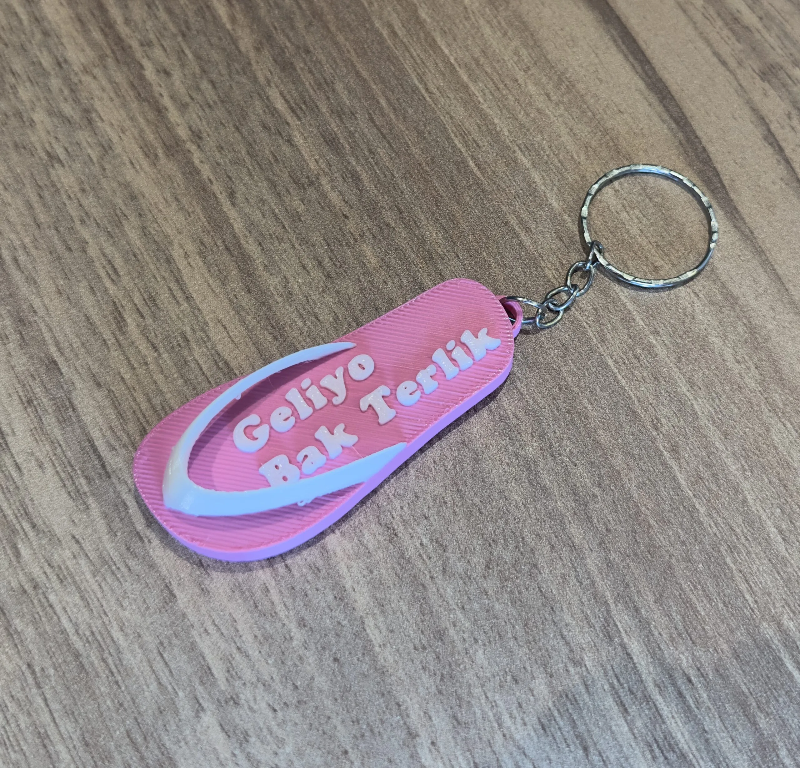 Anne Terliği Anahtarlık - Anneler Günü Hediyesi - 3D Baskı Anahtarlık - Anlamlı Anahtarlık - Görsel 3