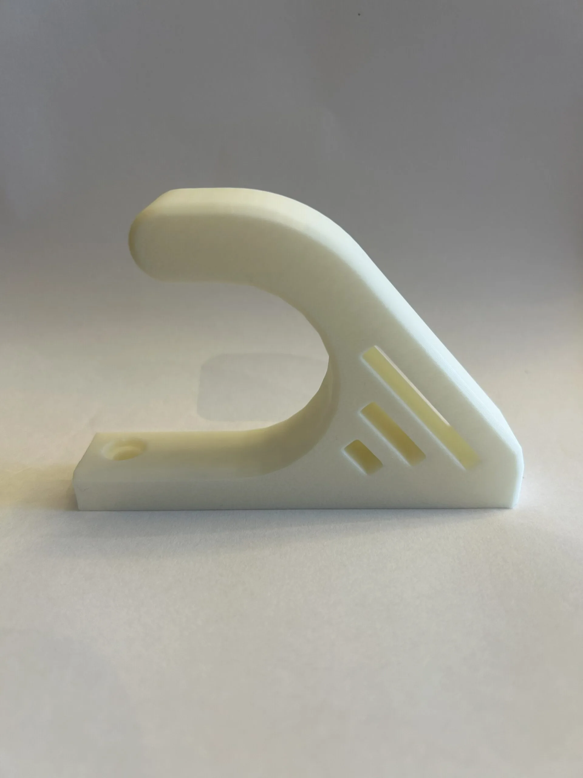 Bisiklet Kask Askısı Duvar Tipi – 3D Baskı - PLA - Düzenleyici Aparat - Duvar Askılık - Görsel 3