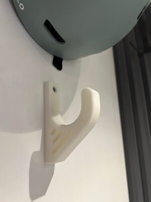 Bisiklet Kask Askısı Duvar Tipi – 3D Baskı - PLA - Düzenleyici Aparat - Duvar Askılık