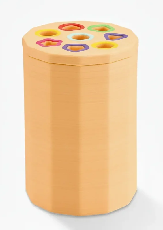 Montessori Şekil ve Renk Eşleştirme Oyuncağı